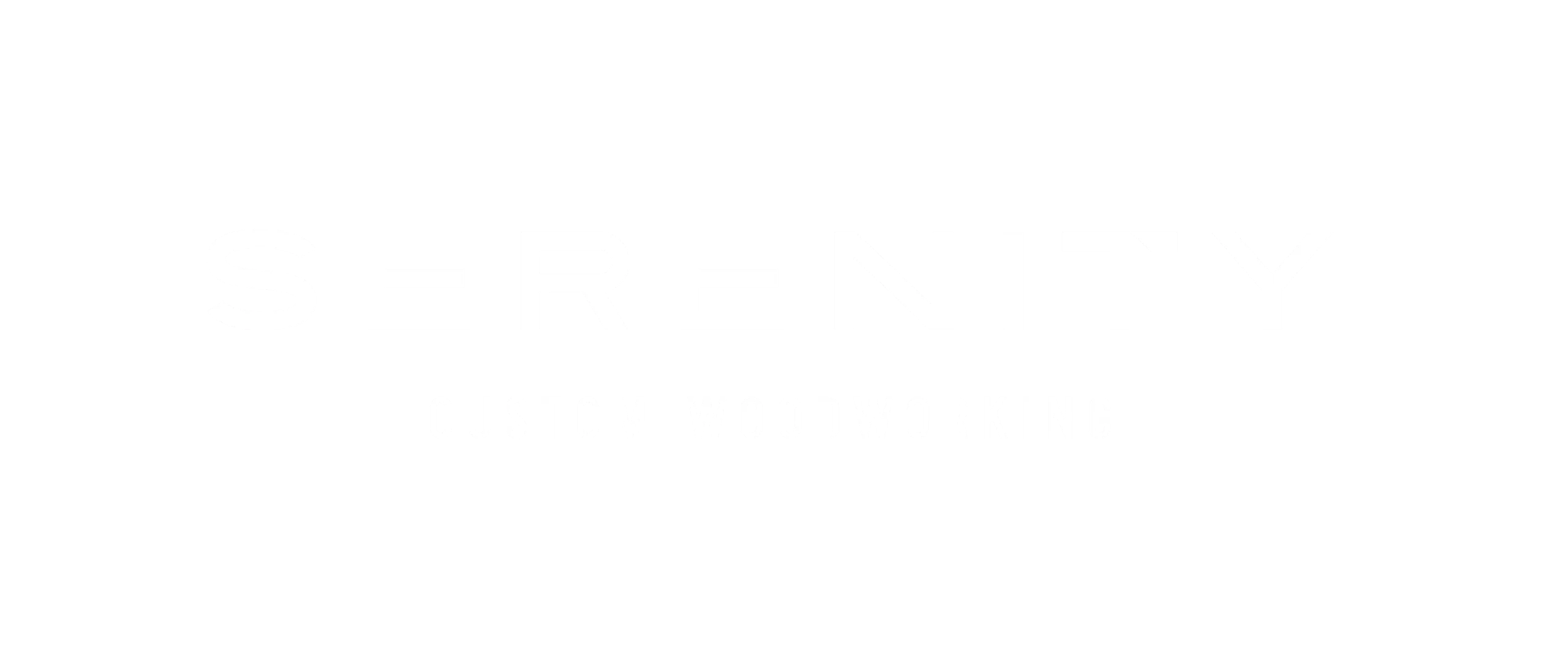serenity white logo