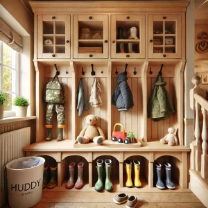 custom mudroom