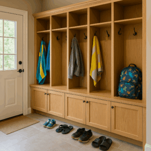 mudroom cabinets